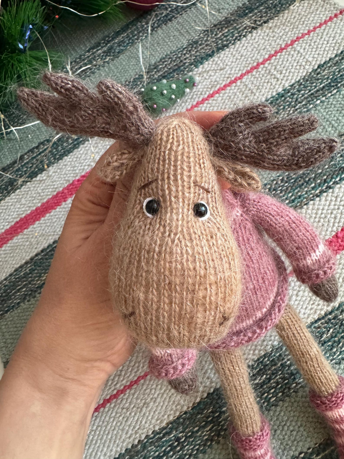 Moose Knitting Pattern