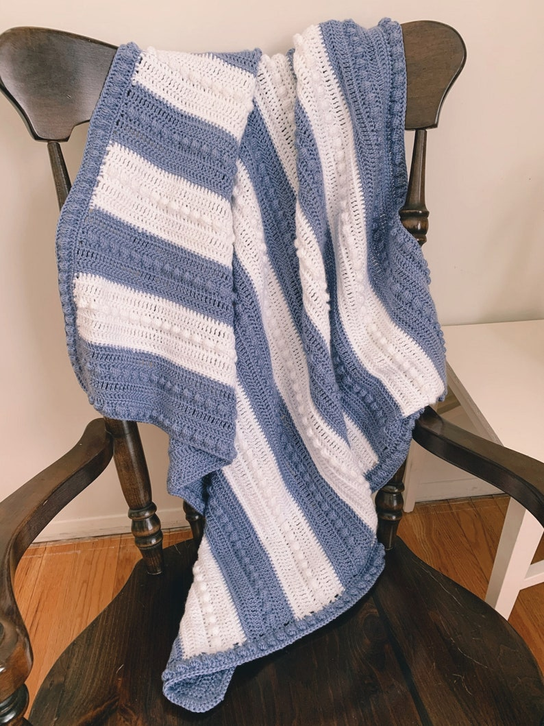 Bibbity Bobble Baby Blanket Crochet Pattern