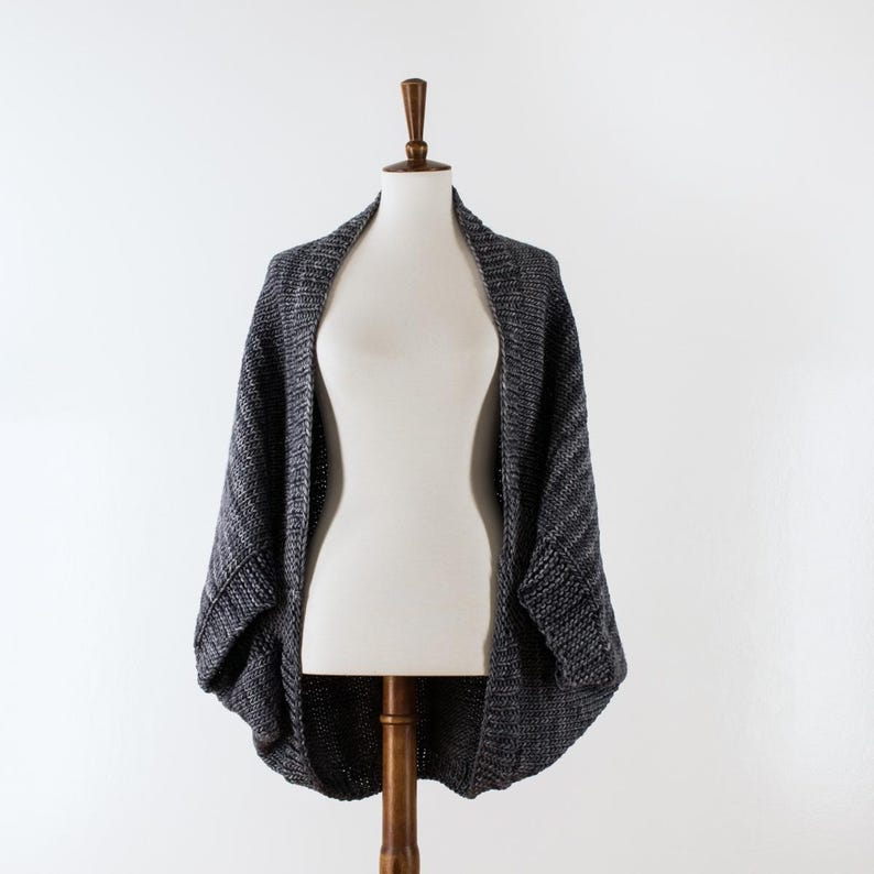 Rectangle Knit Shrug Knitting Pattern