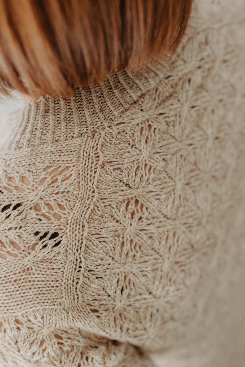 Lace Cardigan Knitting Pattern