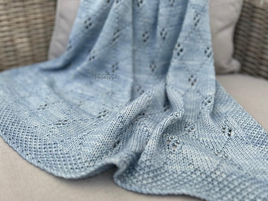 Little Gem Blanket Knitting Pattern