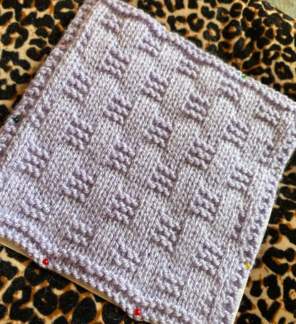 Patchwork Blanket Knitting Pattern