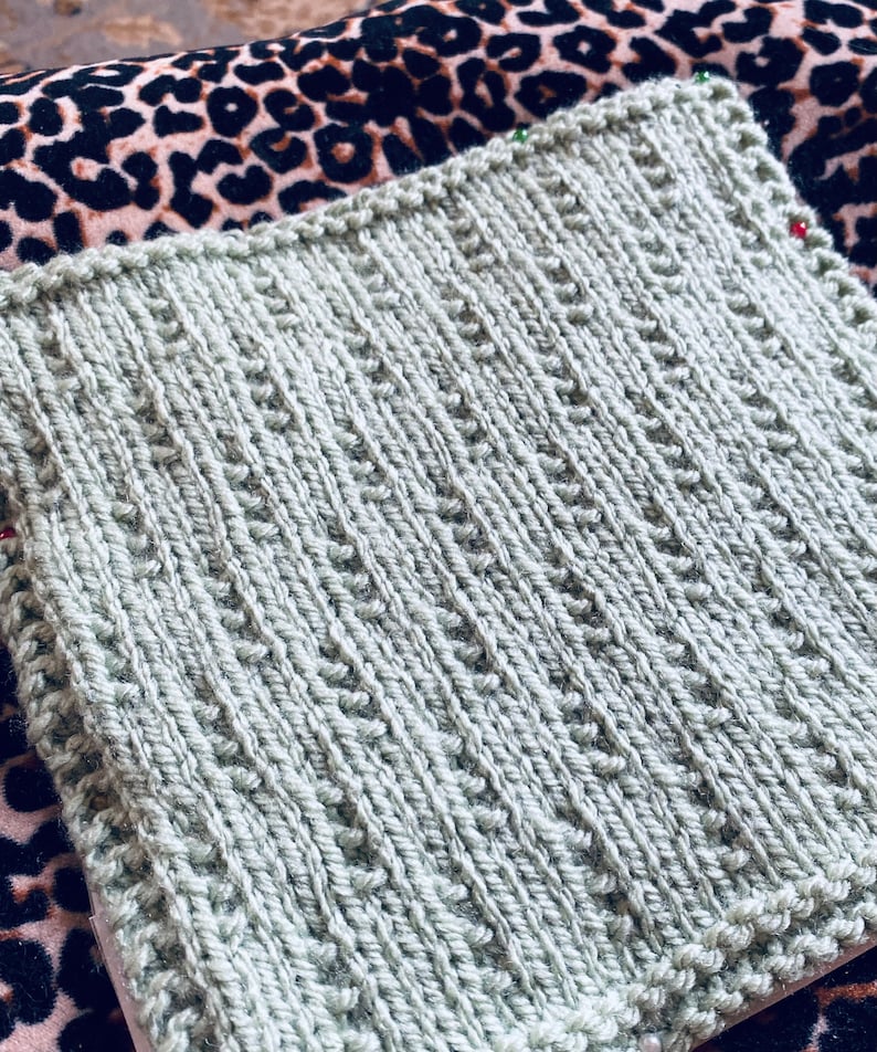 Patchwork Blanket Knitting Pattern