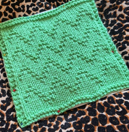 Patchwork Blanket Knitting Pattern