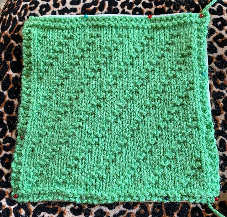 Patchwork Blanket Knitting Pattern