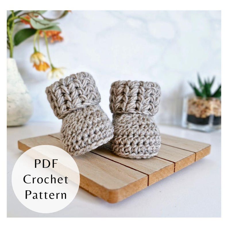 Crochet Pattern – Baby Booties