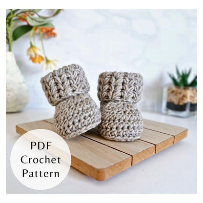 Crochet Pattern – Baby Booties