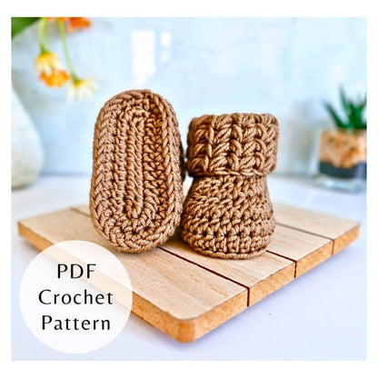Crochet Pattern – Baby Booties