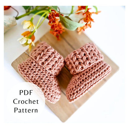 Crochet Pattern – Baby Booties