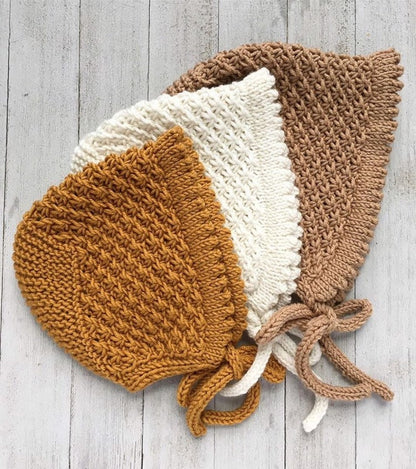 The Snowflake Bonnet Knitting Pattern