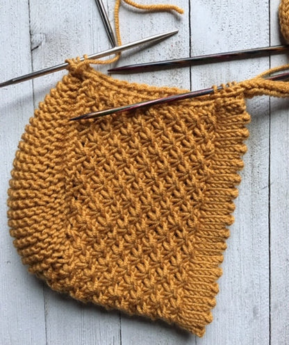 The Snowflake Bonnet Knitting Pattern