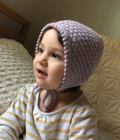 The Snowflake Bonnet Knitting Pattern