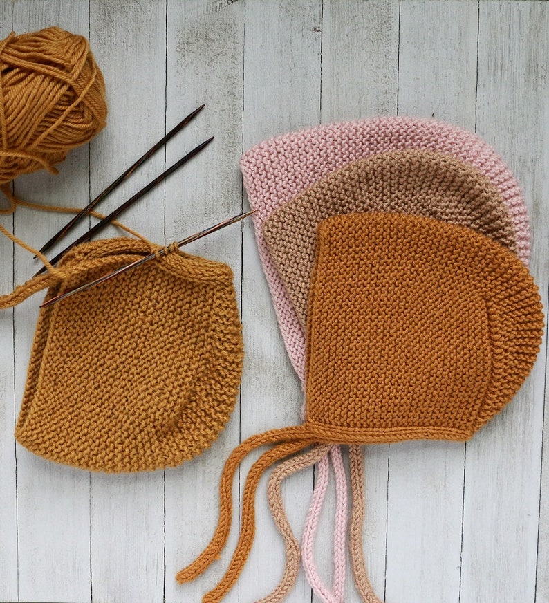 The Basic Bonnet Knitting Pattern