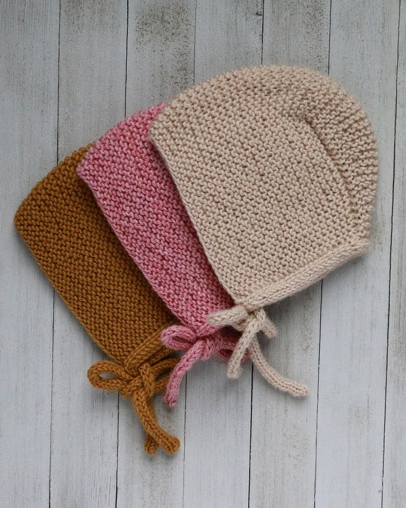 The Basic Bonnet Knitting Pattern