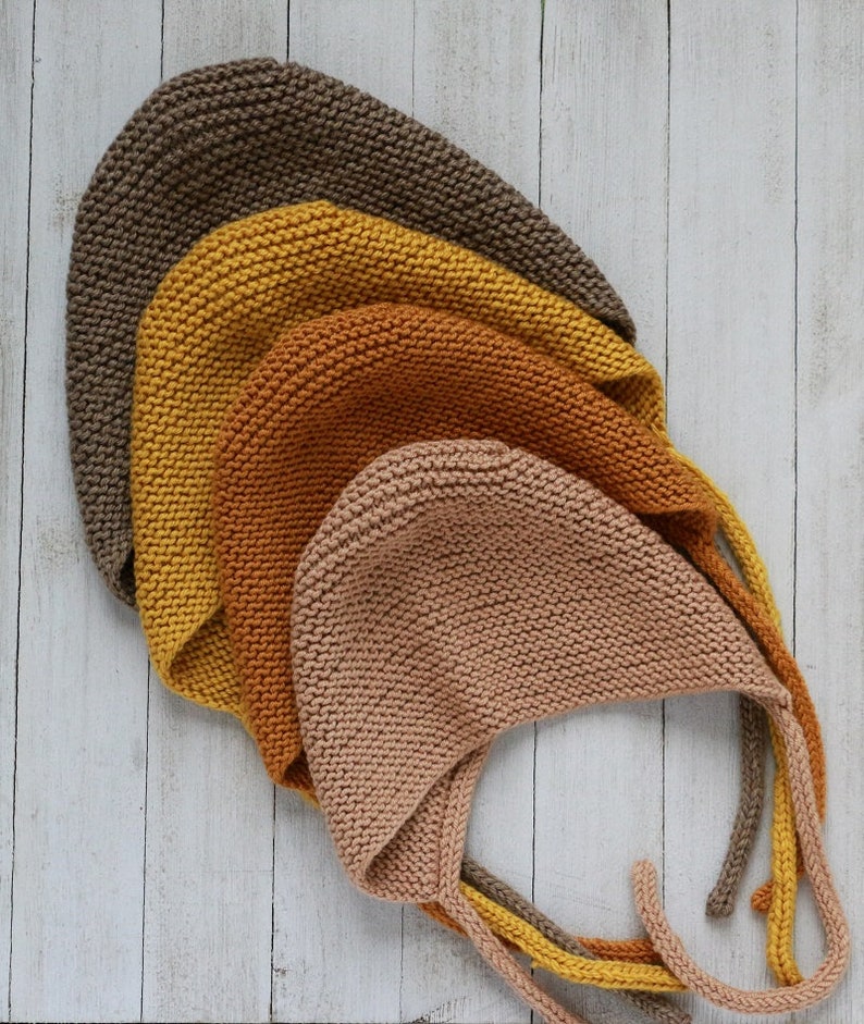 The Basic Bonnet Knitting Pattern