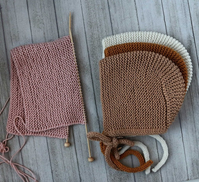 The Basic Bonnet Knitting Pattern
