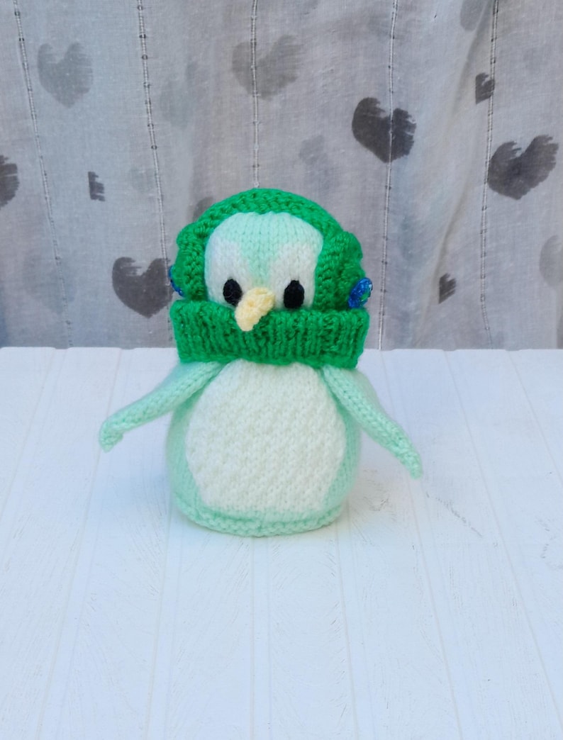 Penguins Chocolate Orange Cover Knitting Pattern