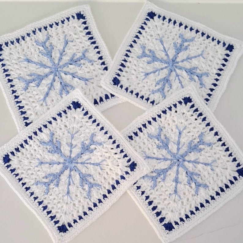 Winter Wonderland Crochet Blanket Pattern.