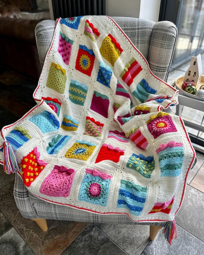 The Gift of Holiday Crochet Blanket Pattern