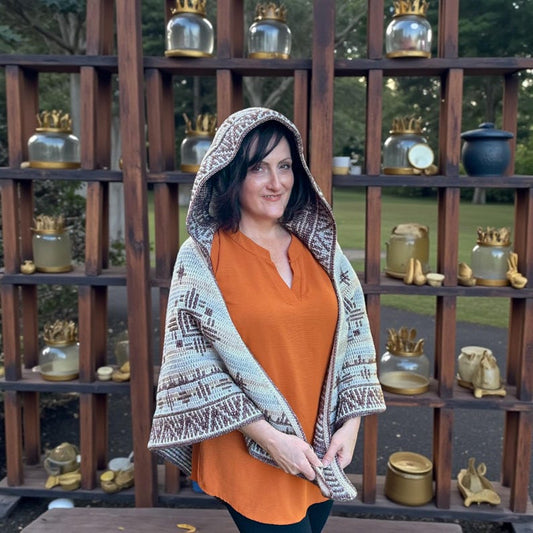 Mosaic Crochet Shawl Pattern