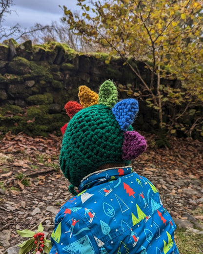 Dinosaur Bonnet Crochet Pattern