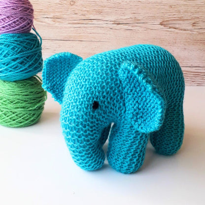 Baby Elephant Knitting Pattern