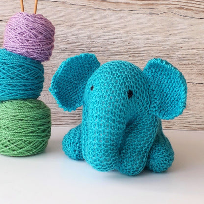 Baby Elephant Knitting Pattern