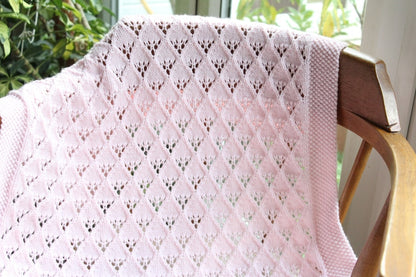 Lottie Baby Blanket Knitting Pattern