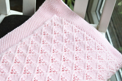 Lottie Baby Blanket Knitting Pattern