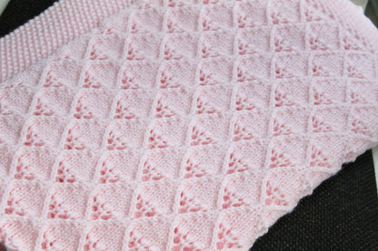 Lottie Baby Blanket Knitting Pattern