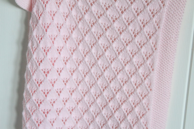 Lottie Baby Blanket Knitting Pattern