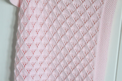 Lottie Baby Blanket Knitting Pattern