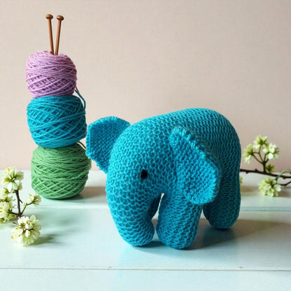 Baby Elephant Knitting Pattern