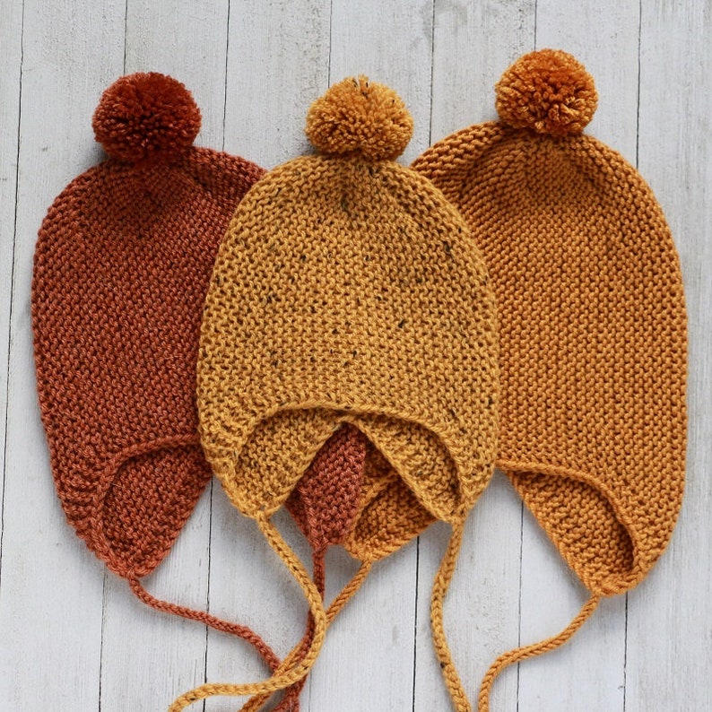 Baby Bonnet Knitting Pattern