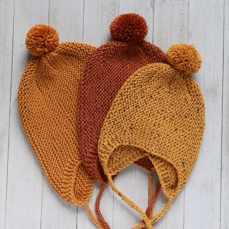 Baby Bonnet Knitting Pattern