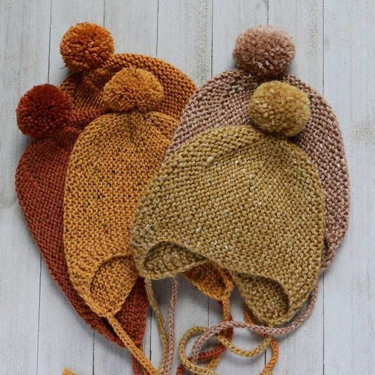 Baby Bonnet Knitting Pattern