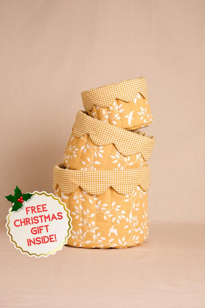 Fabric Bucket PDF Pattern