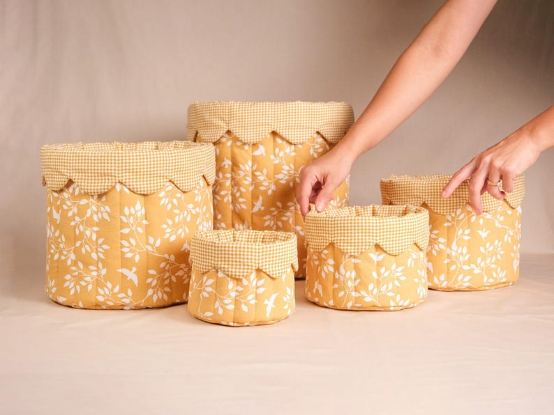 Fabric Bucket PDF Pattern