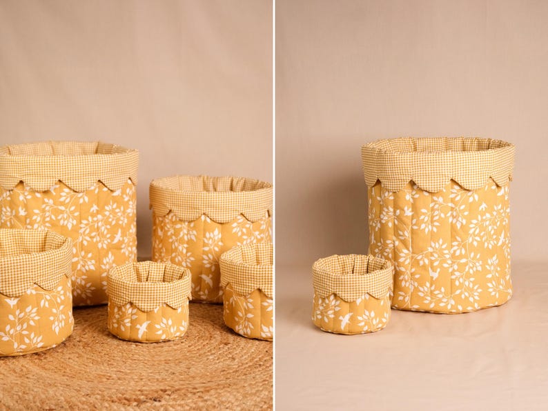 Fabric Bucket PDF Pattern