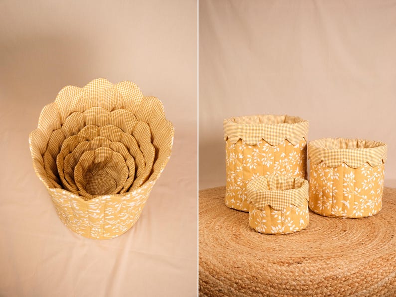 Fabric Bucket PDF Pattern
