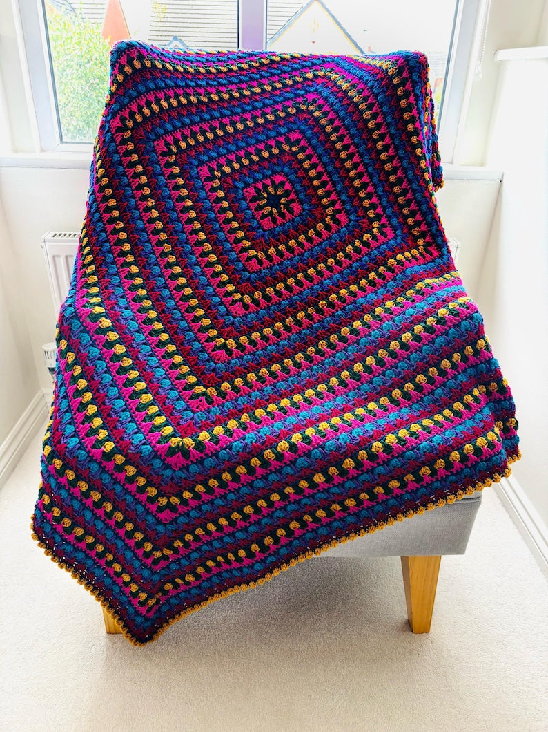 Cuddle Up Blanket Crochet Pattern