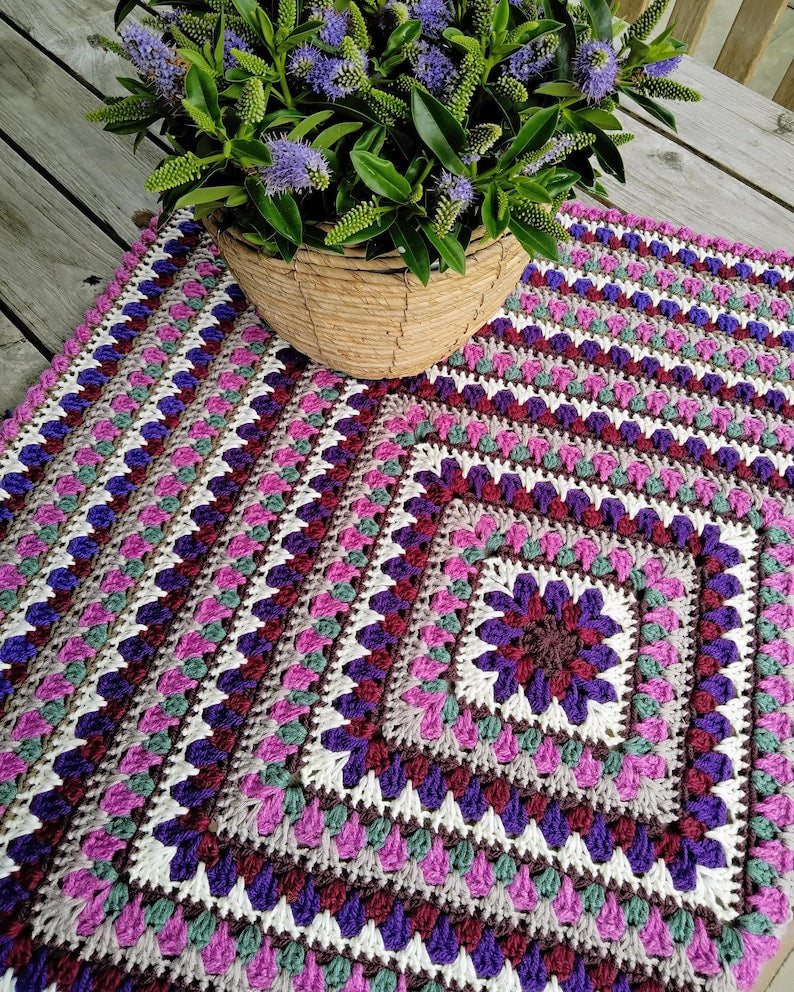 Cuddle Up Blanket Crochet Pattern