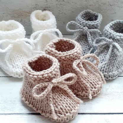 Baby Booties Knitting pattern