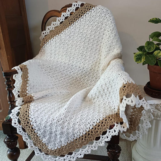 Crochet Blanket Pattern, Blissful Moments Blanket