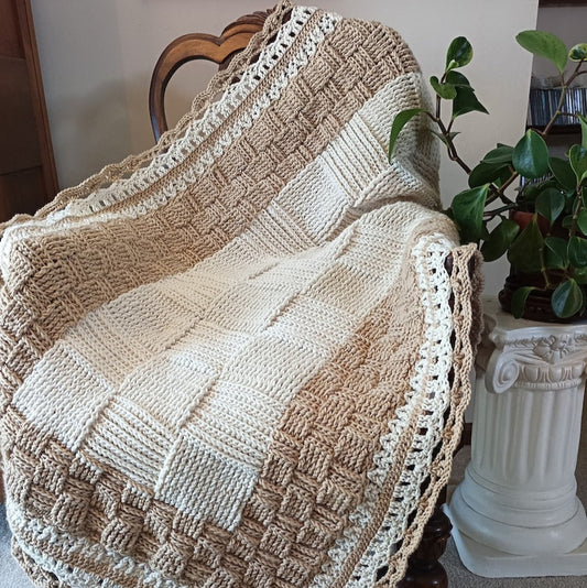 Crochet Blanket Pattern, Check Mates Blanket