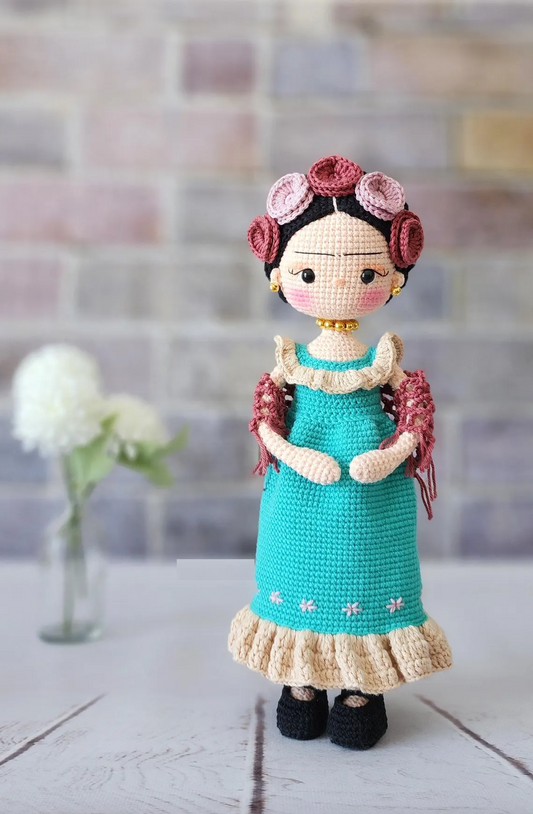 Frida Doll Crochet Pattern