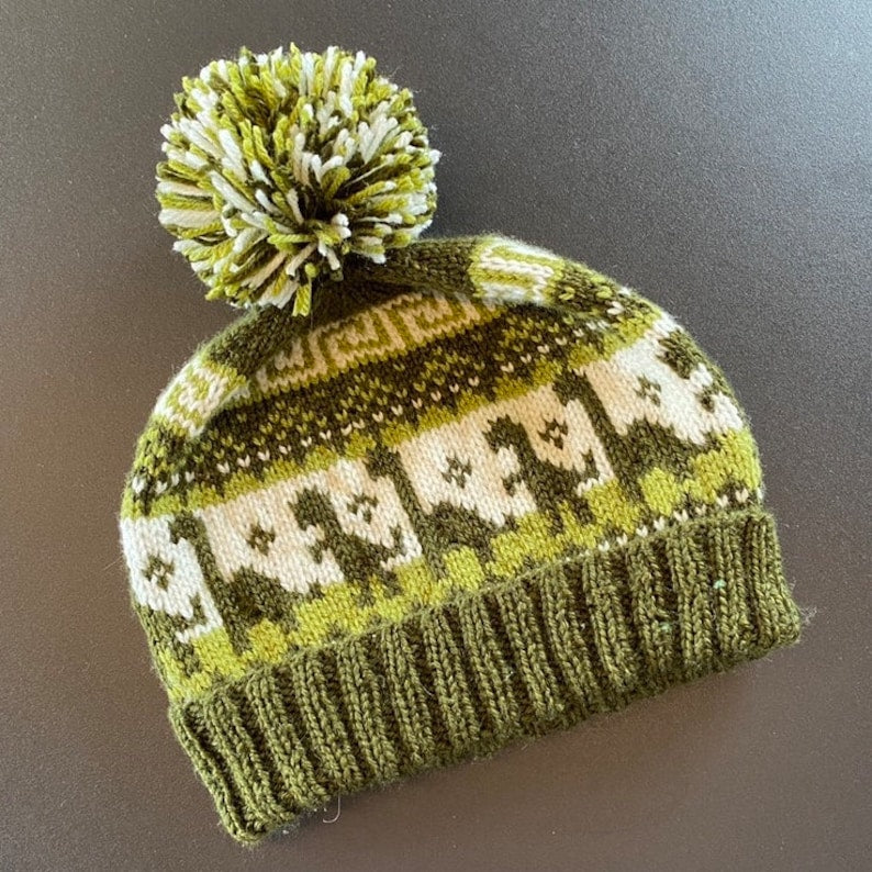 Dinosaur Knitted Beanie Pattern