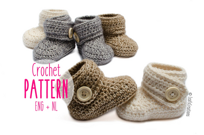 Baby Booties Crochet Pattern