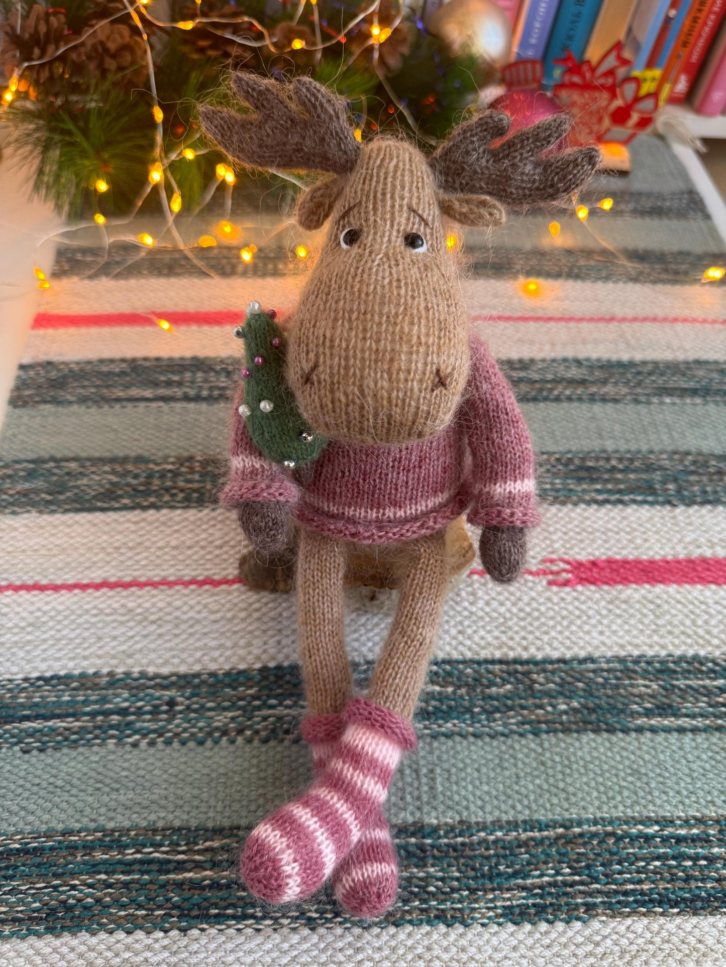 Moose Knitting Pattern