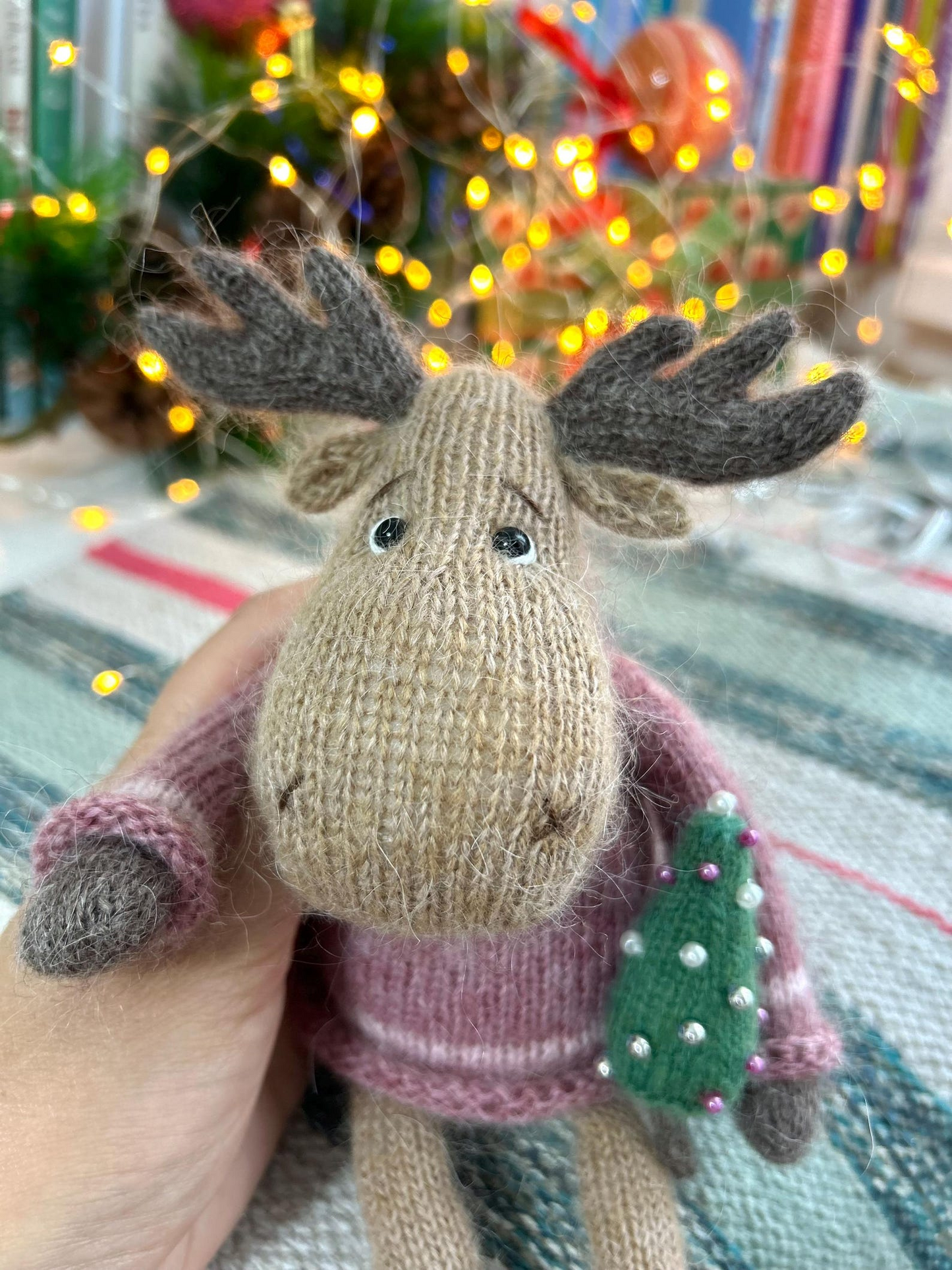 Moose Knitting Pattern